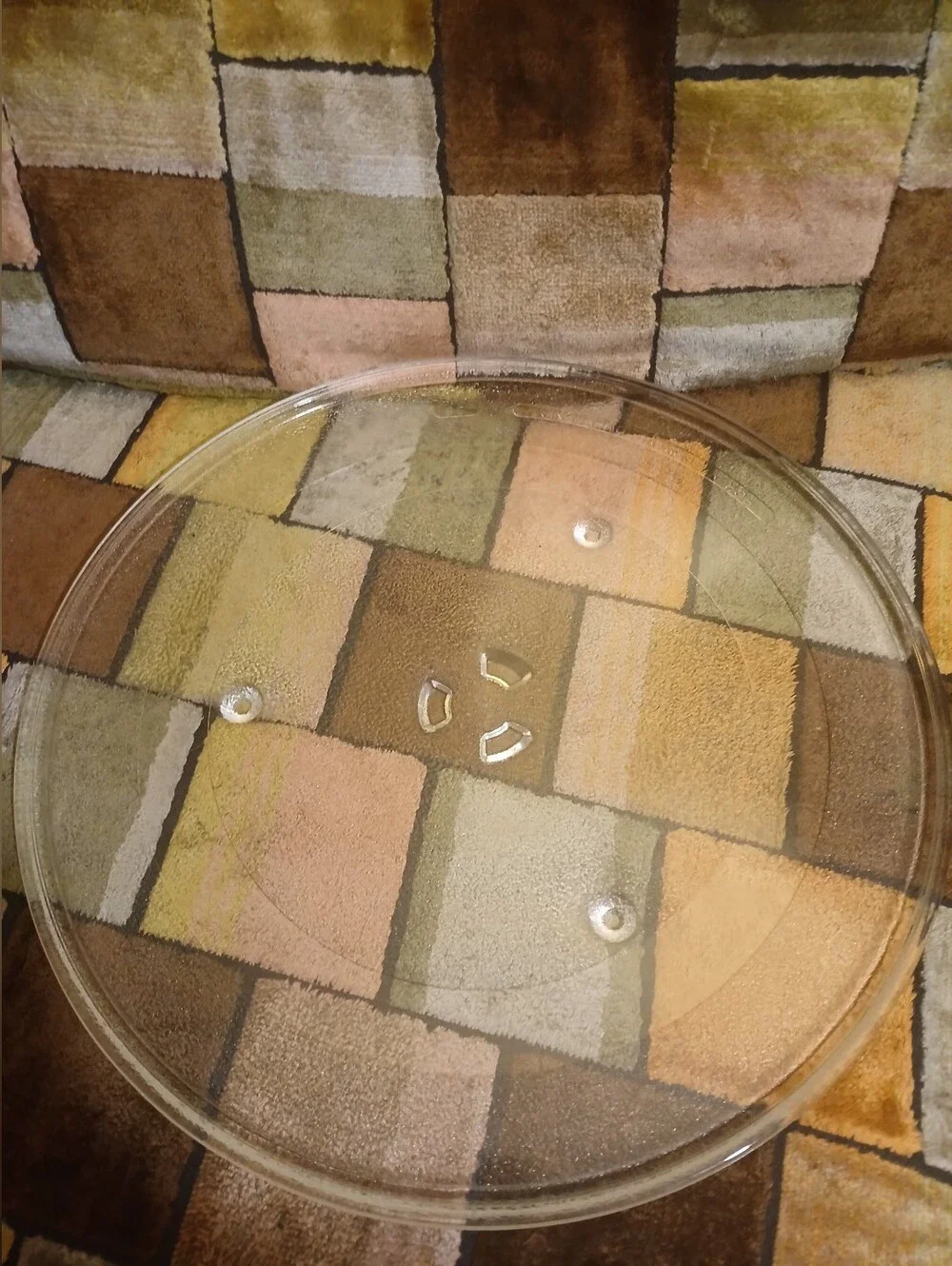 Glass Microwave Turntable Plate - 13.5 Inch Diameter